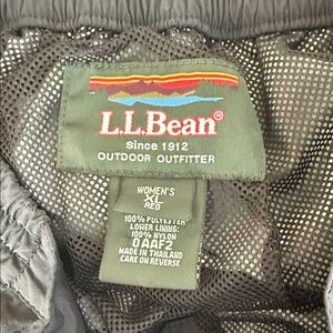 L.L.Bean Women's Outdoor nylon pants black XL